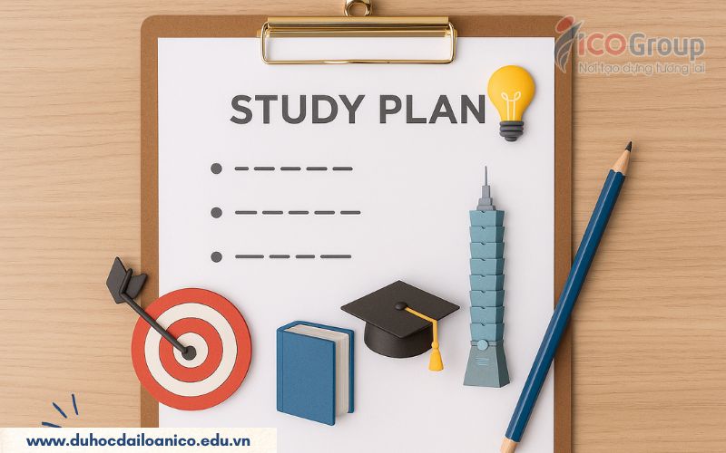 cach viet study plan du hoc dai loan
