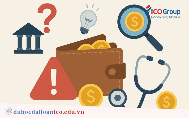 cac khoan chi phi du hoc dai loan phat sinh