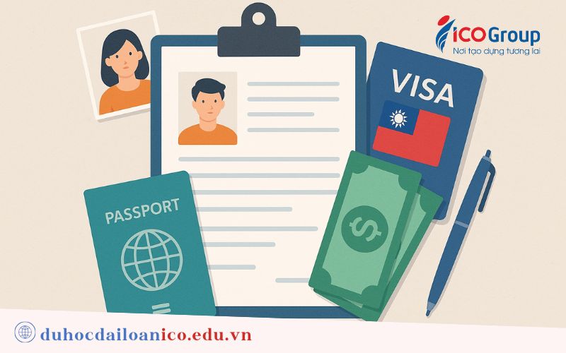 ho so xin visa du hoc dai loan