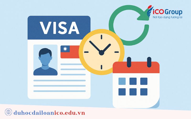 visa du hoc dai loan co thoi han bao lau