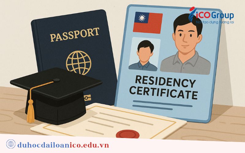visa cu tru sau khi du hoc dai loan