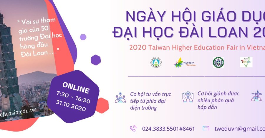 Ngày hội giáo dục Đại học Đài Loan năm 2020